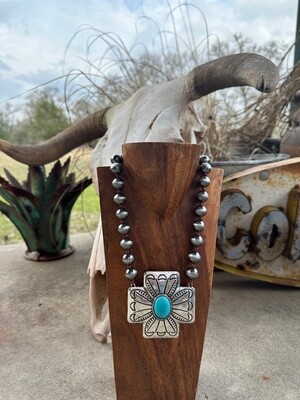 Southwestern Buckle Necklace