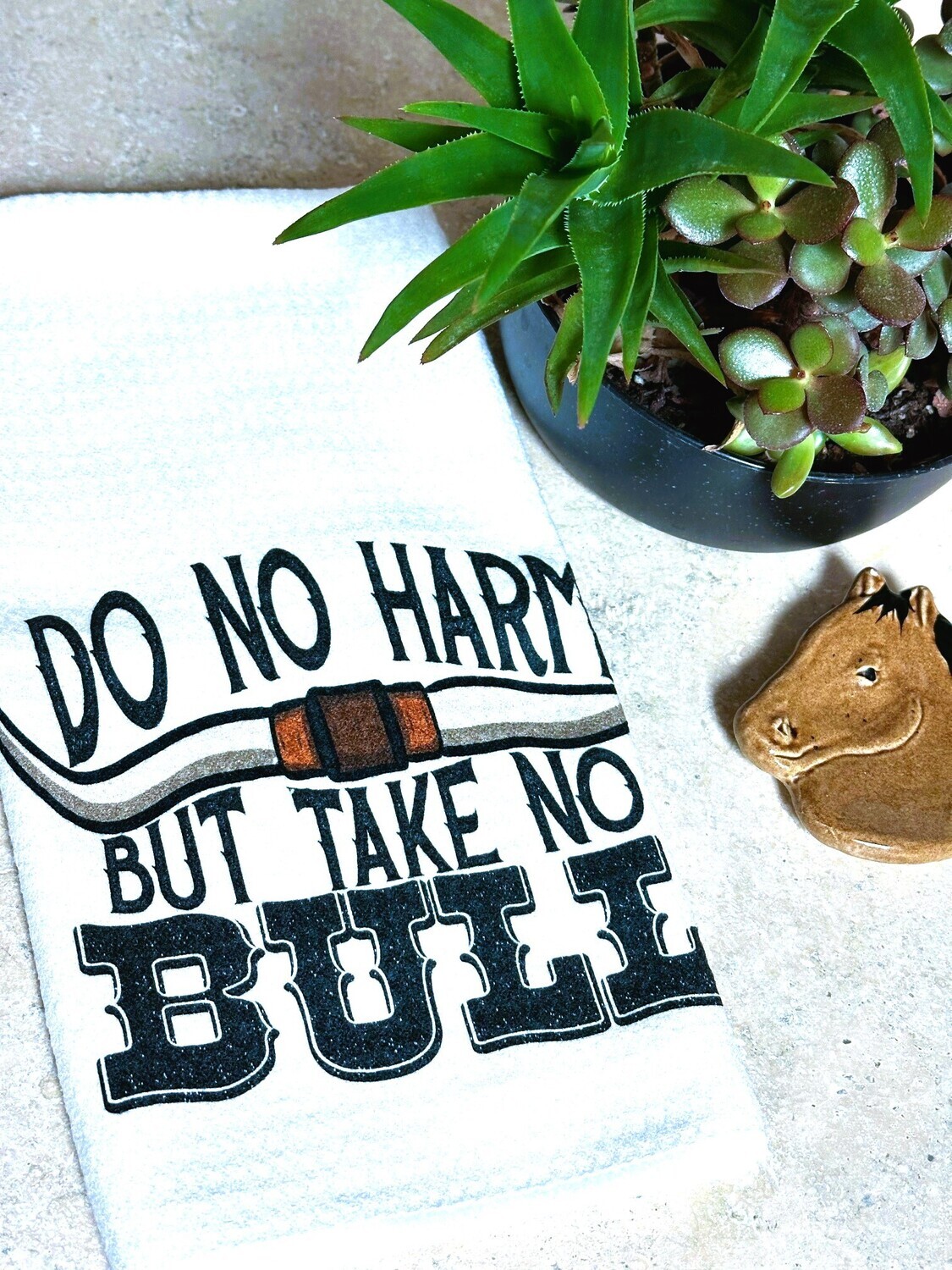 TAKE NO BULL Towel