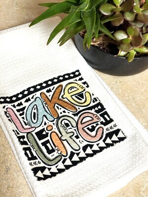 LAKE LIFE Towel