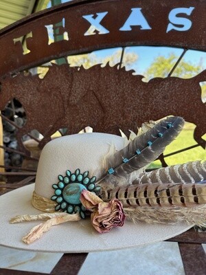Turk-oise and Turkey Feathers