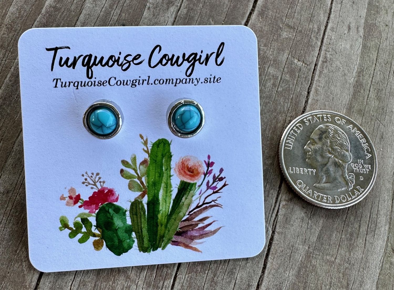 Tiny Turquoise Dot Posts