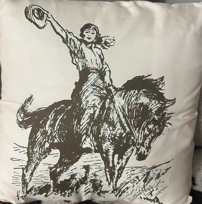 Cowgirl Up Pillow
