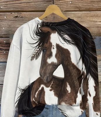 SPIRIT HORSE SWEATSHIRT-XXL