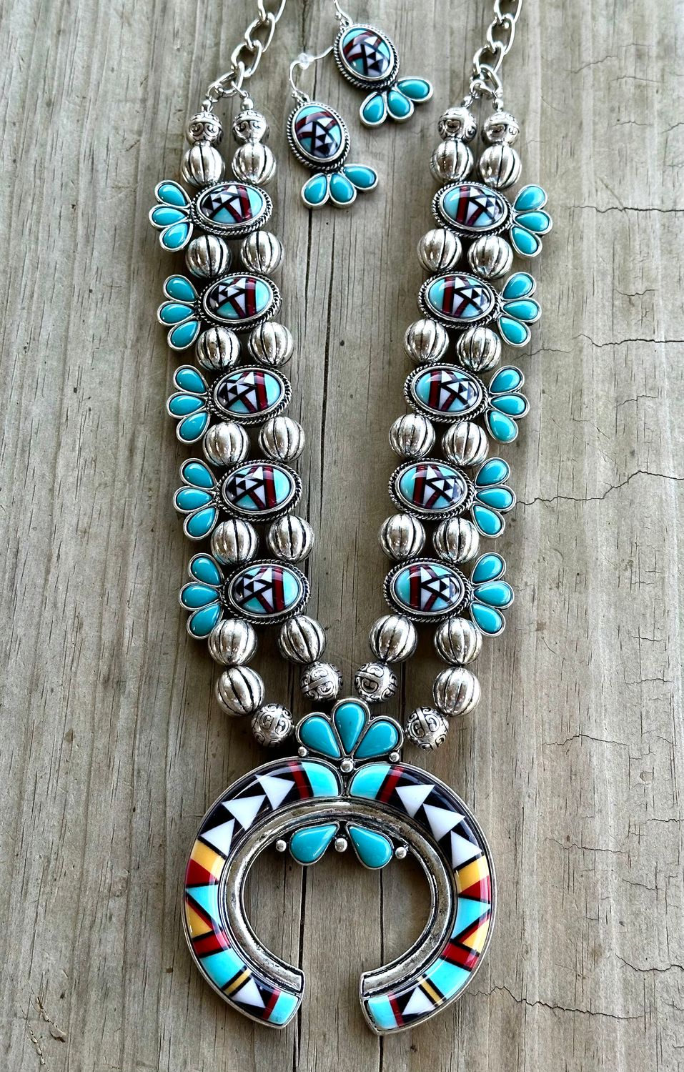Butterfly Squash Necklace Set