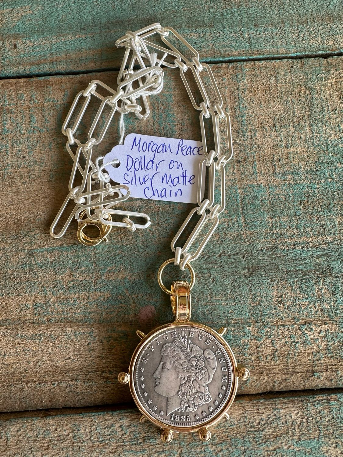 Morgan Peace Dollar With Silver
