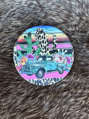 VINTAGE TRUCK CAR COASTER
