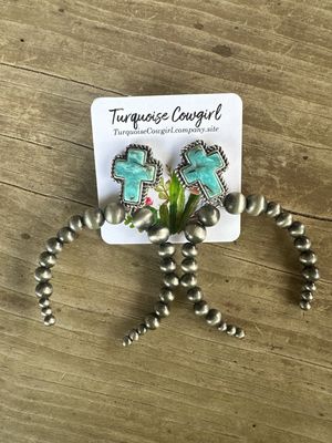 Horn N Cross (turquoise)