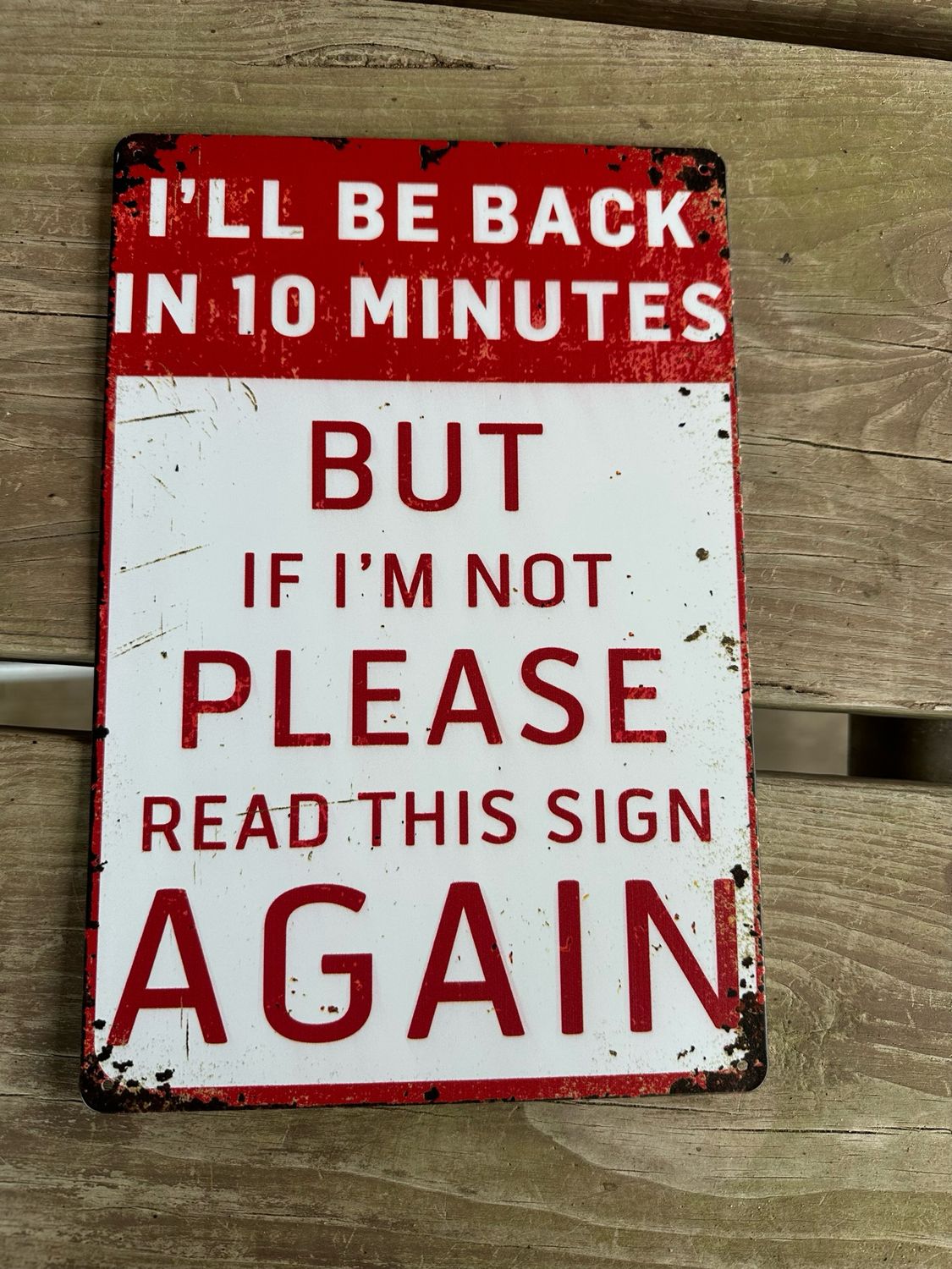 Tin Sign 16