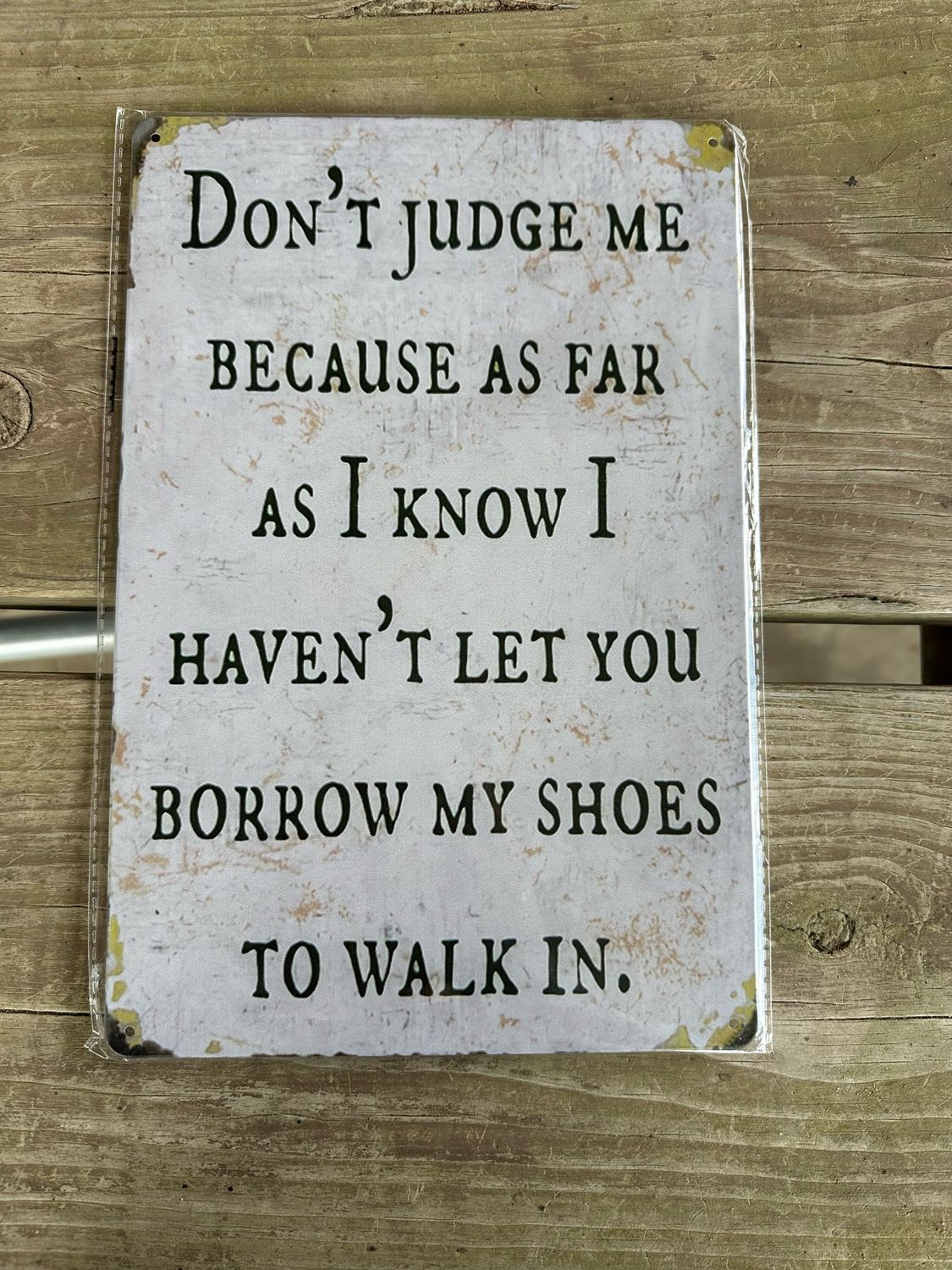 Tin Sign 46