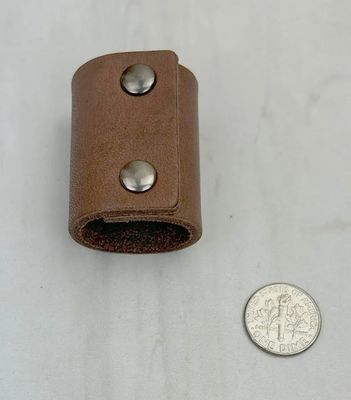 Leather Scarf Slide Cuff