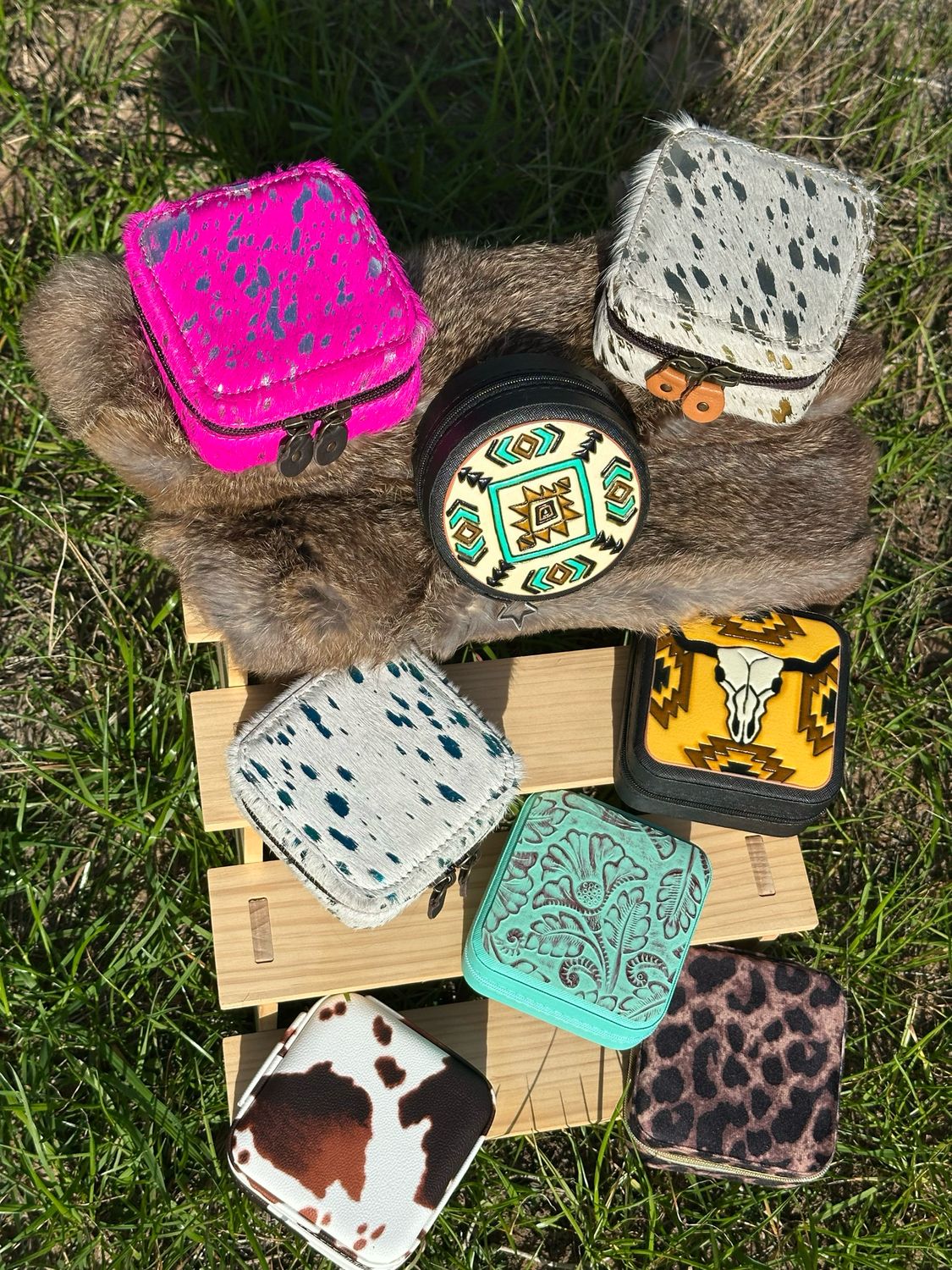 TOMBSTONE TRAVEL JEWELRY CASE
