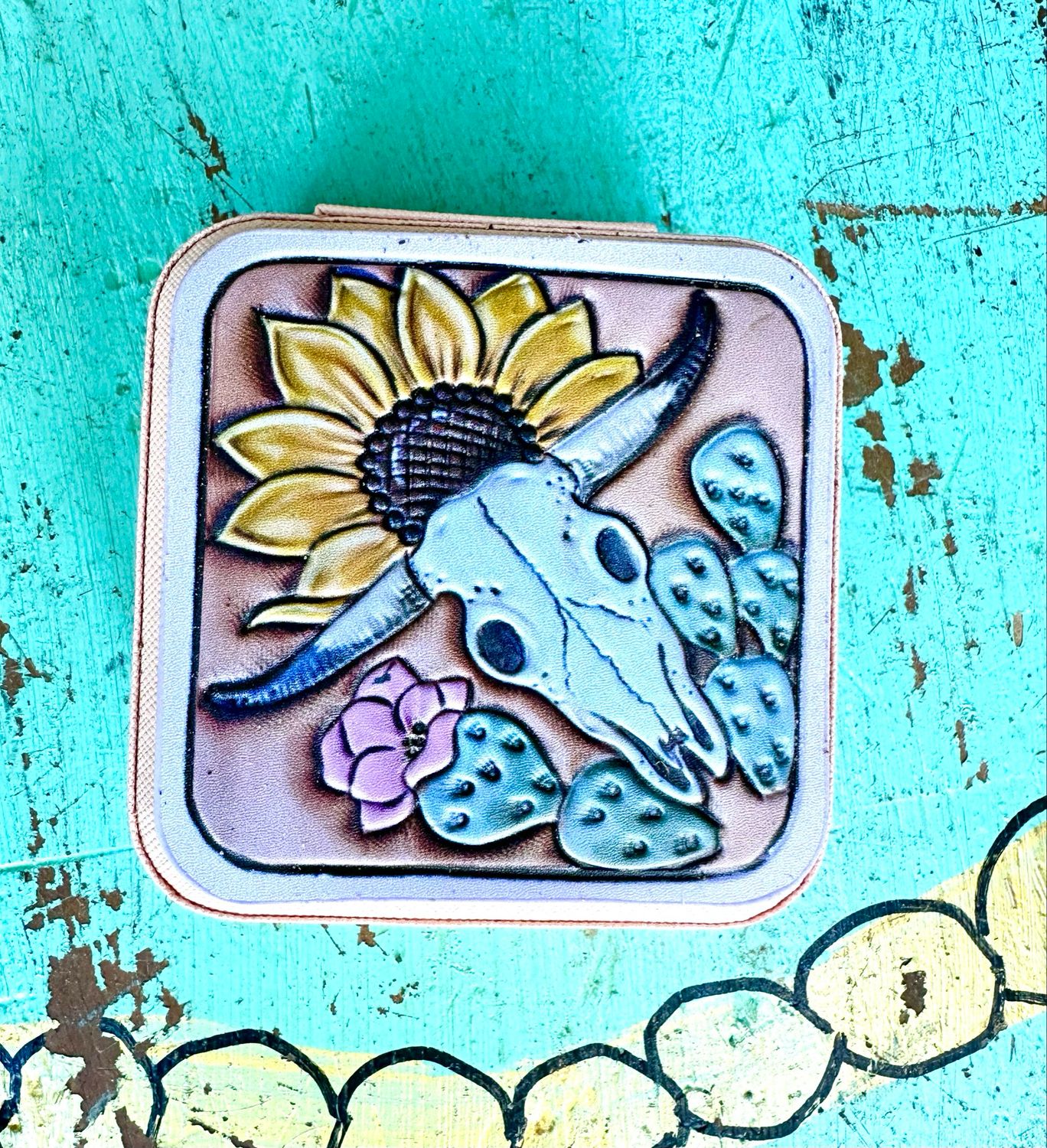 DESERT BEAUTY- TRAVEL JEWELRY CASE