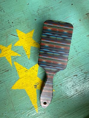 Serape Paddle Brush