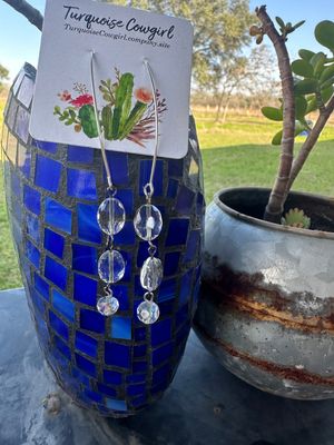 Vintage Glass Dangles