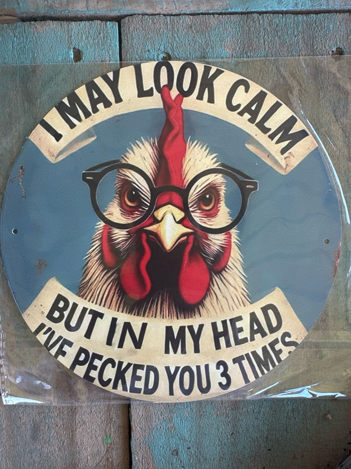 Tin Sign 20