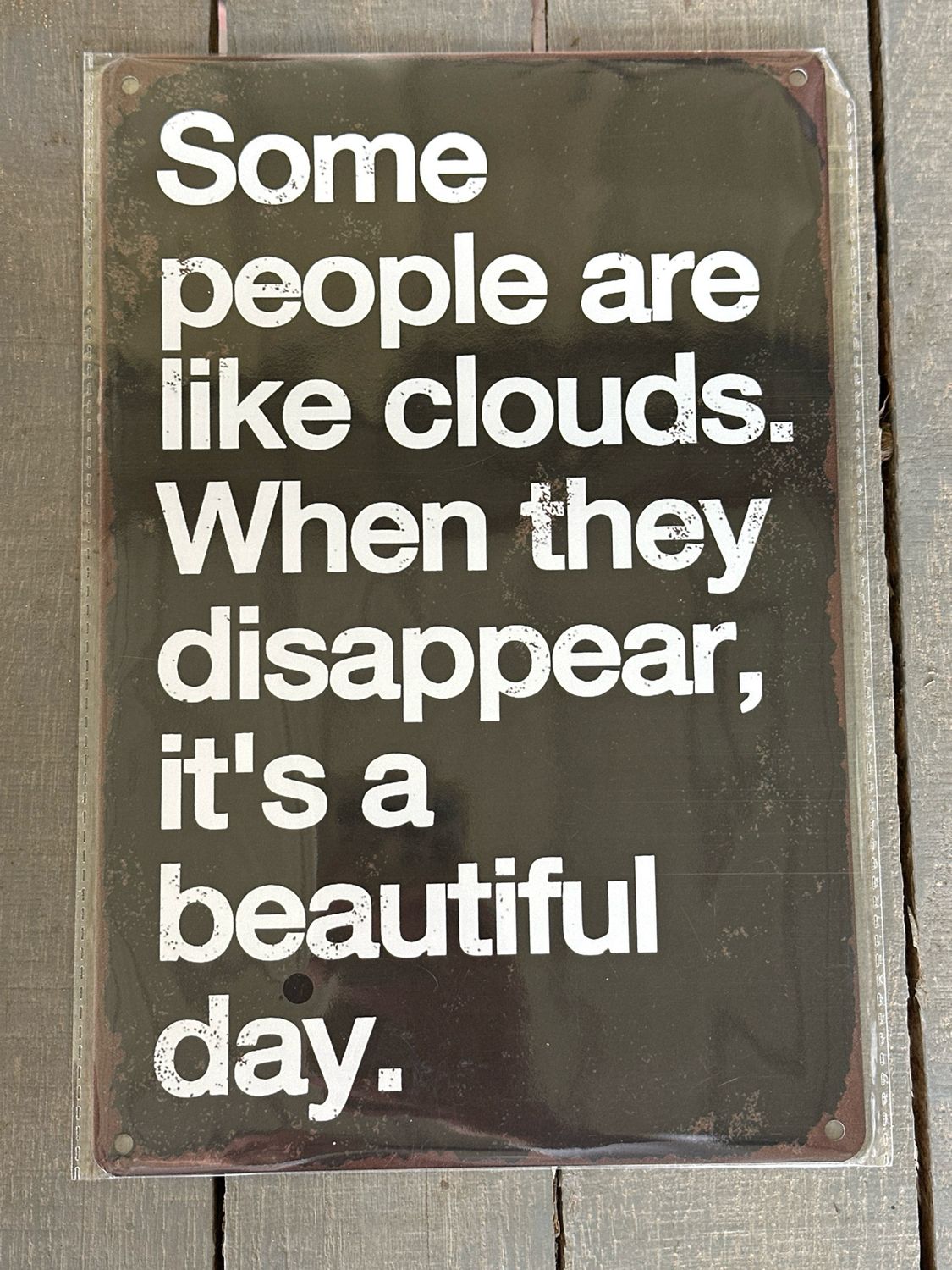 Tin Sign 10