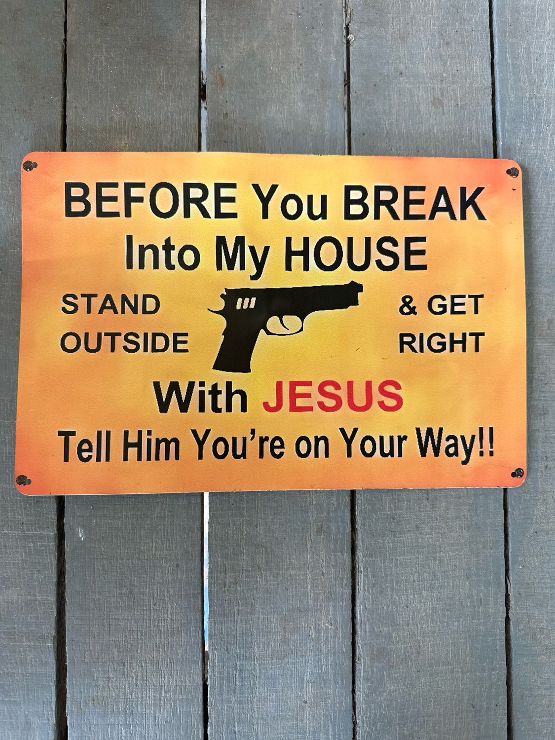 Tin Sign 51