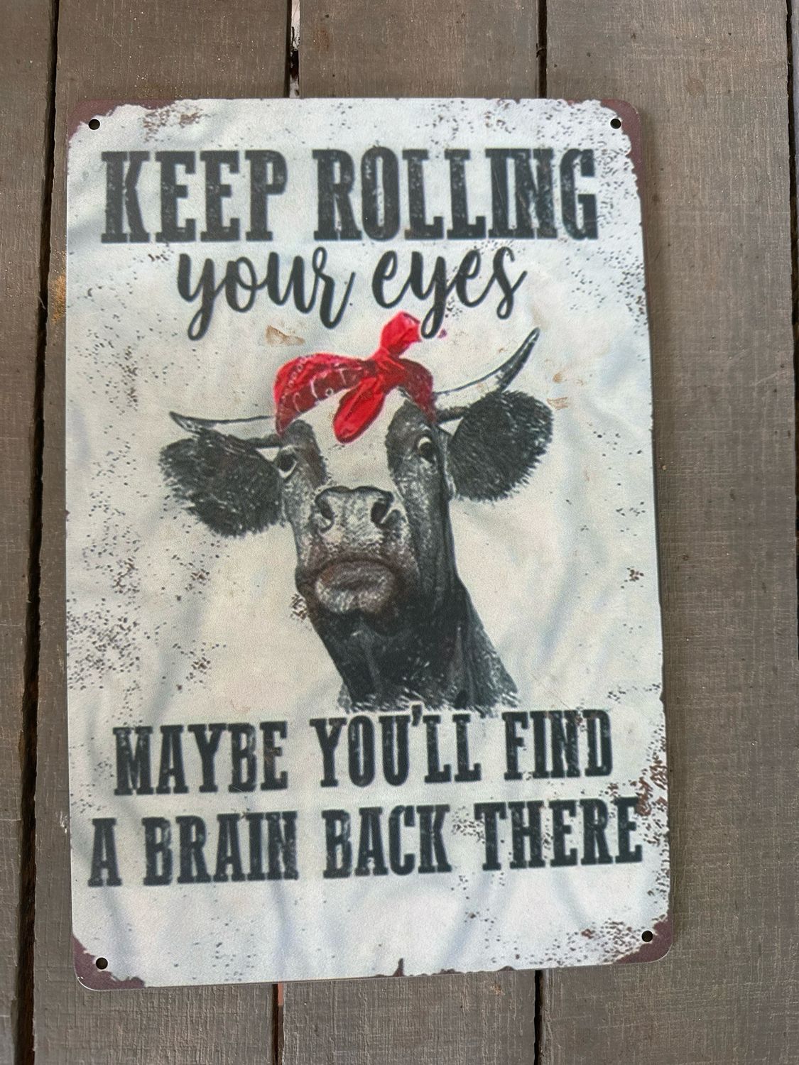 Tin Sign 50
