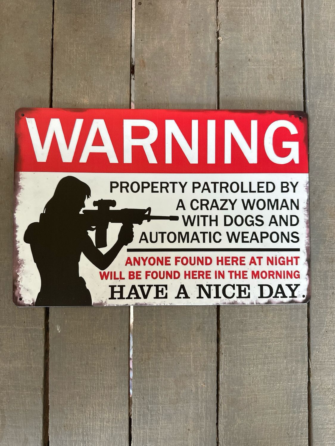 Tin Sign 8