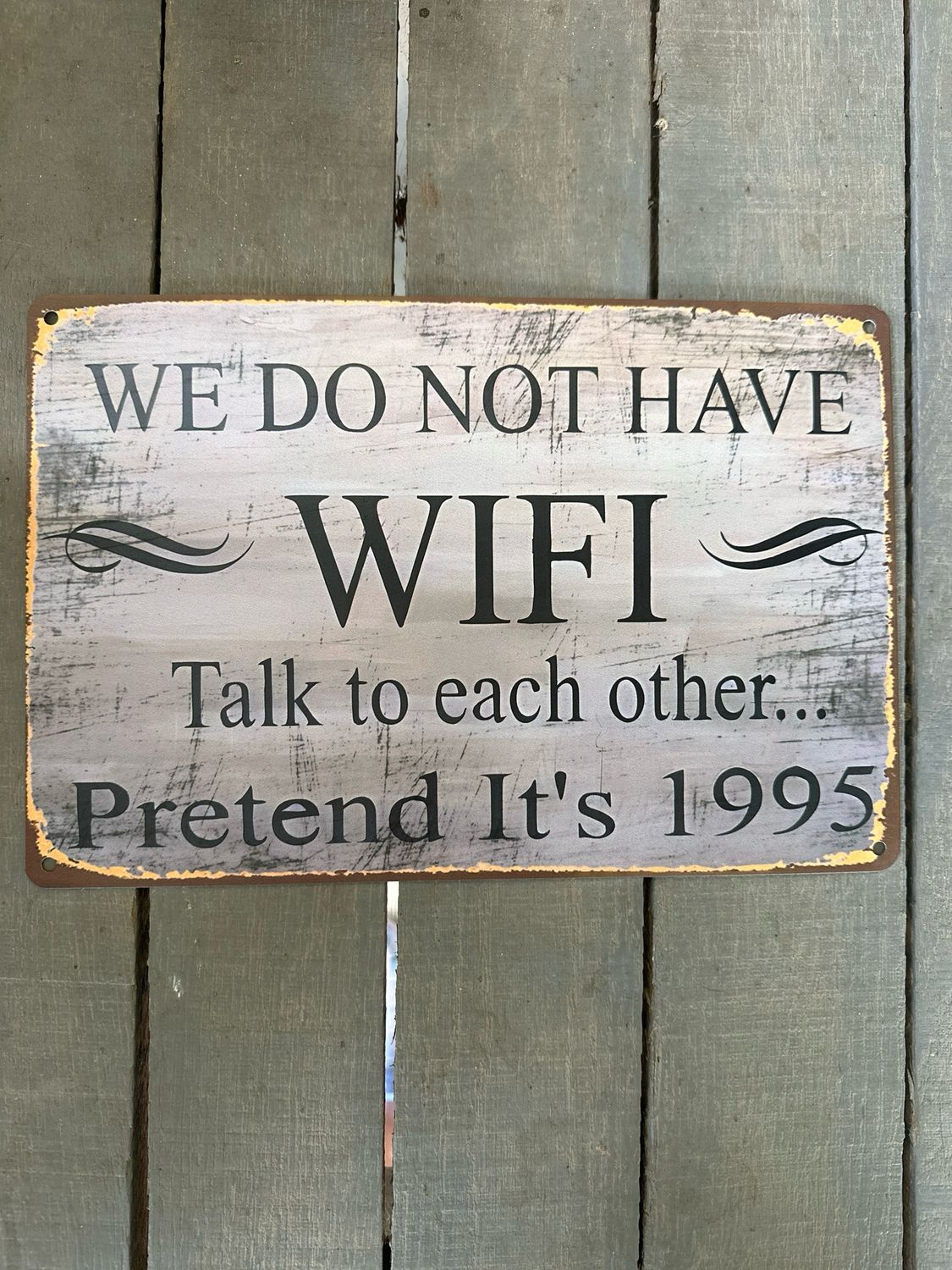 Tin Sign 58