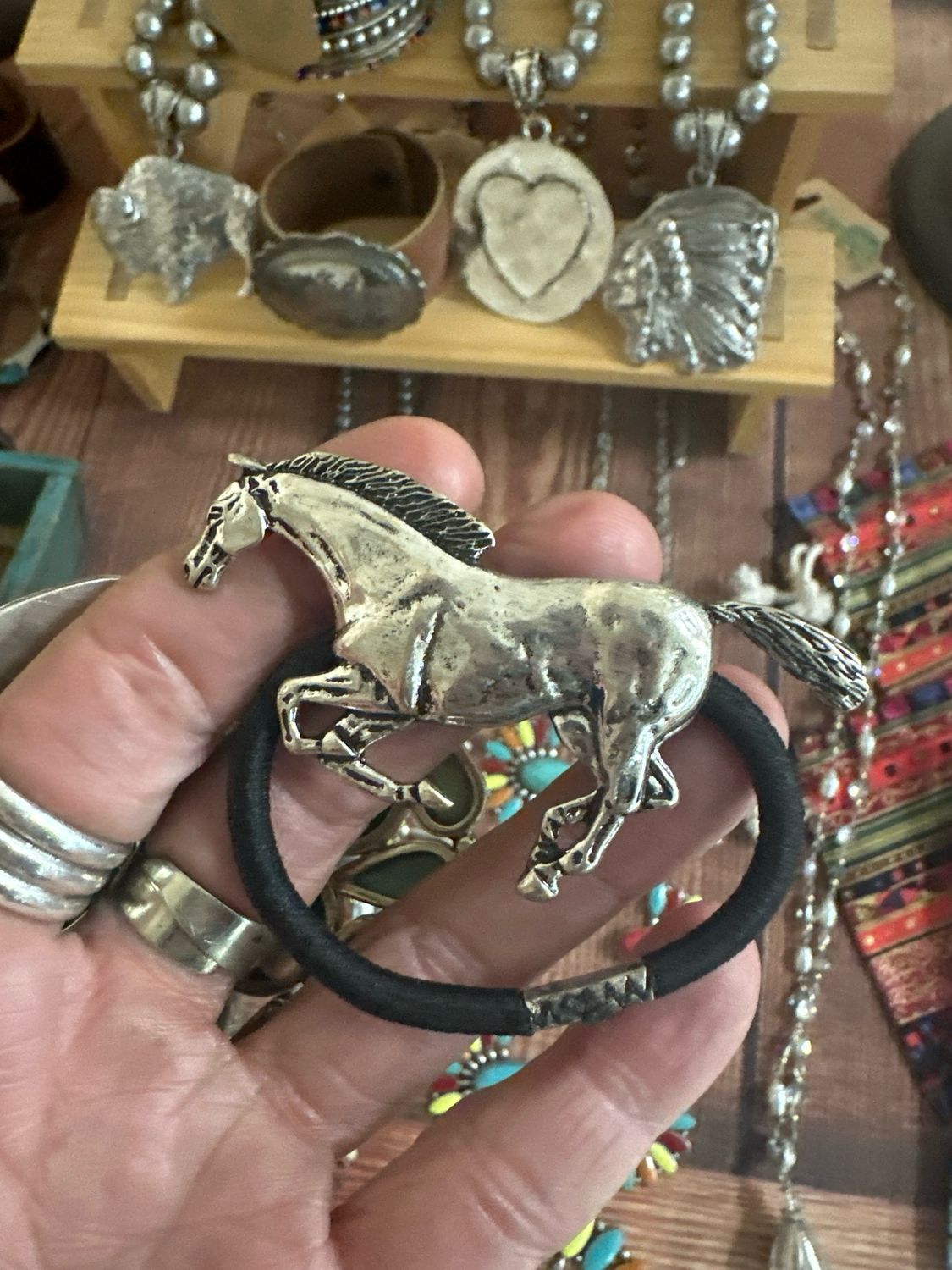 Running Horse Hair Band