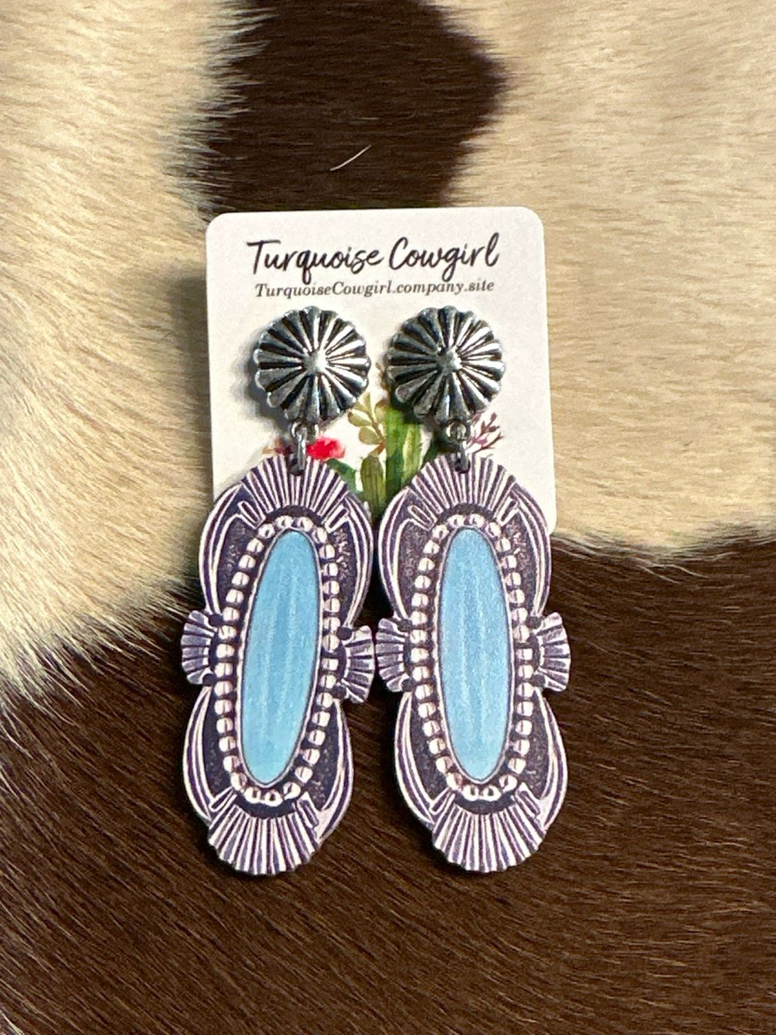 Turquoise Ovals!