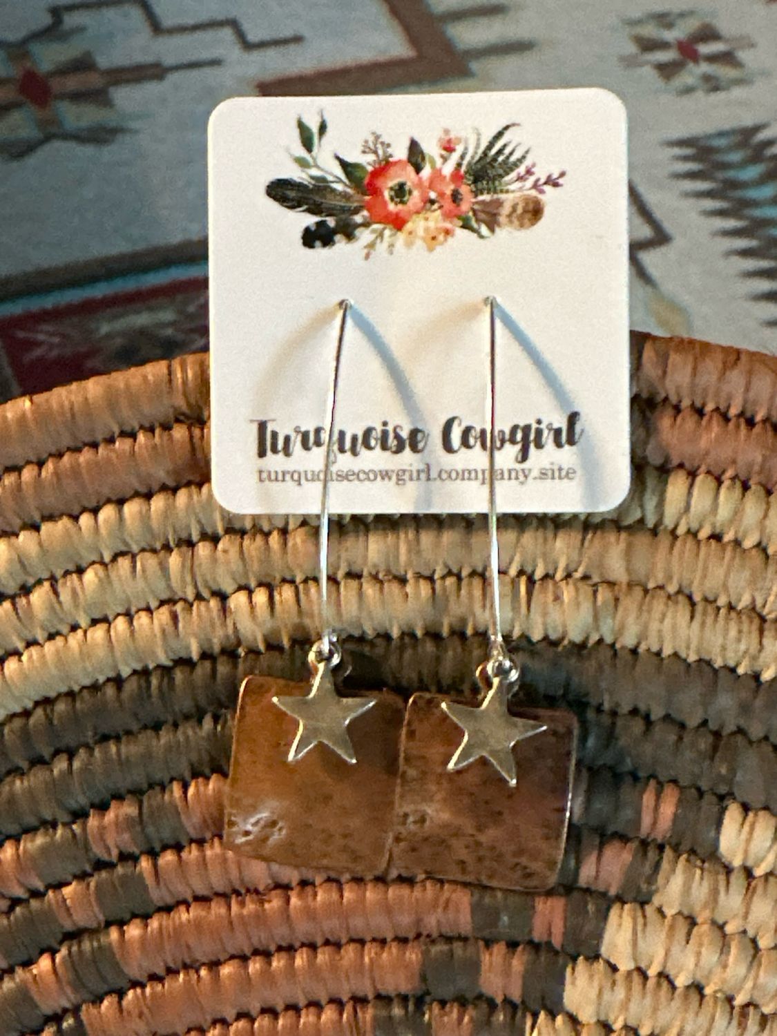 Charm Me Dangles-copper/silver