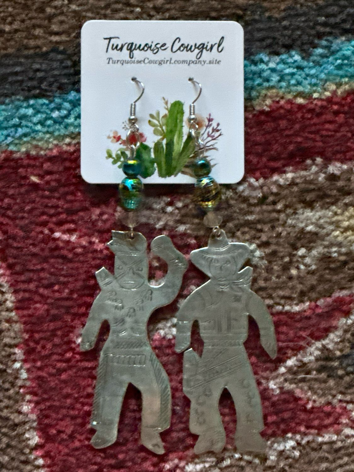 Native Cowboy Dangles