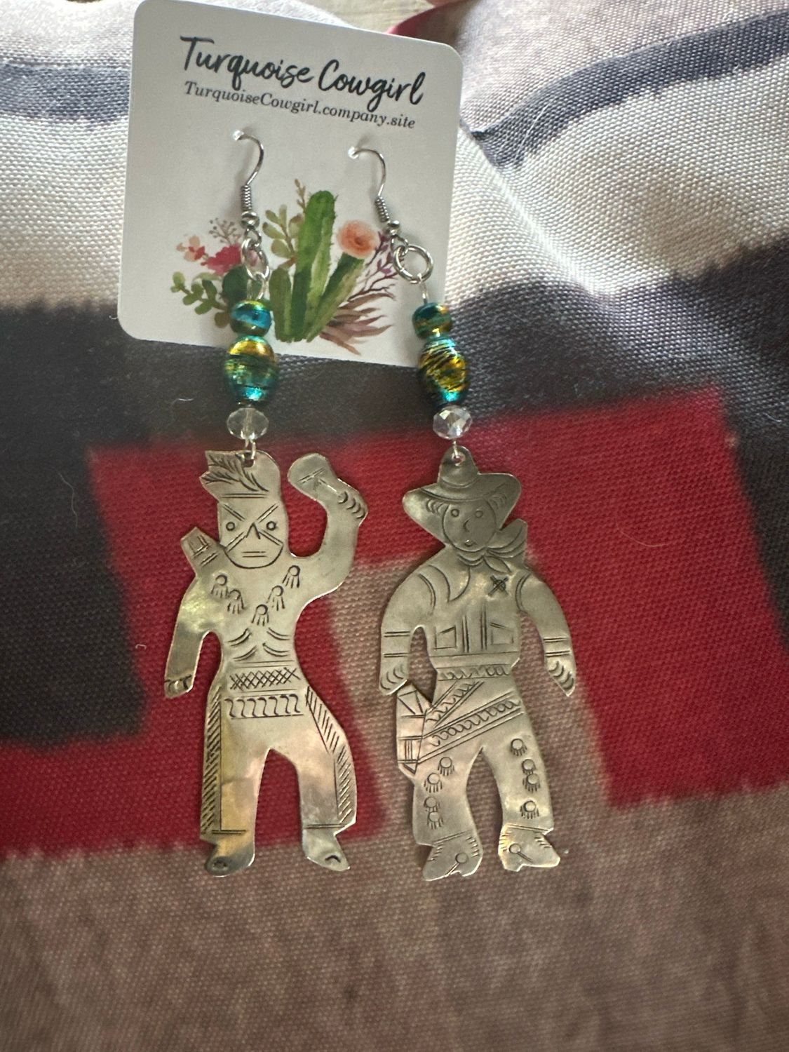 Native Cowboy Dangles