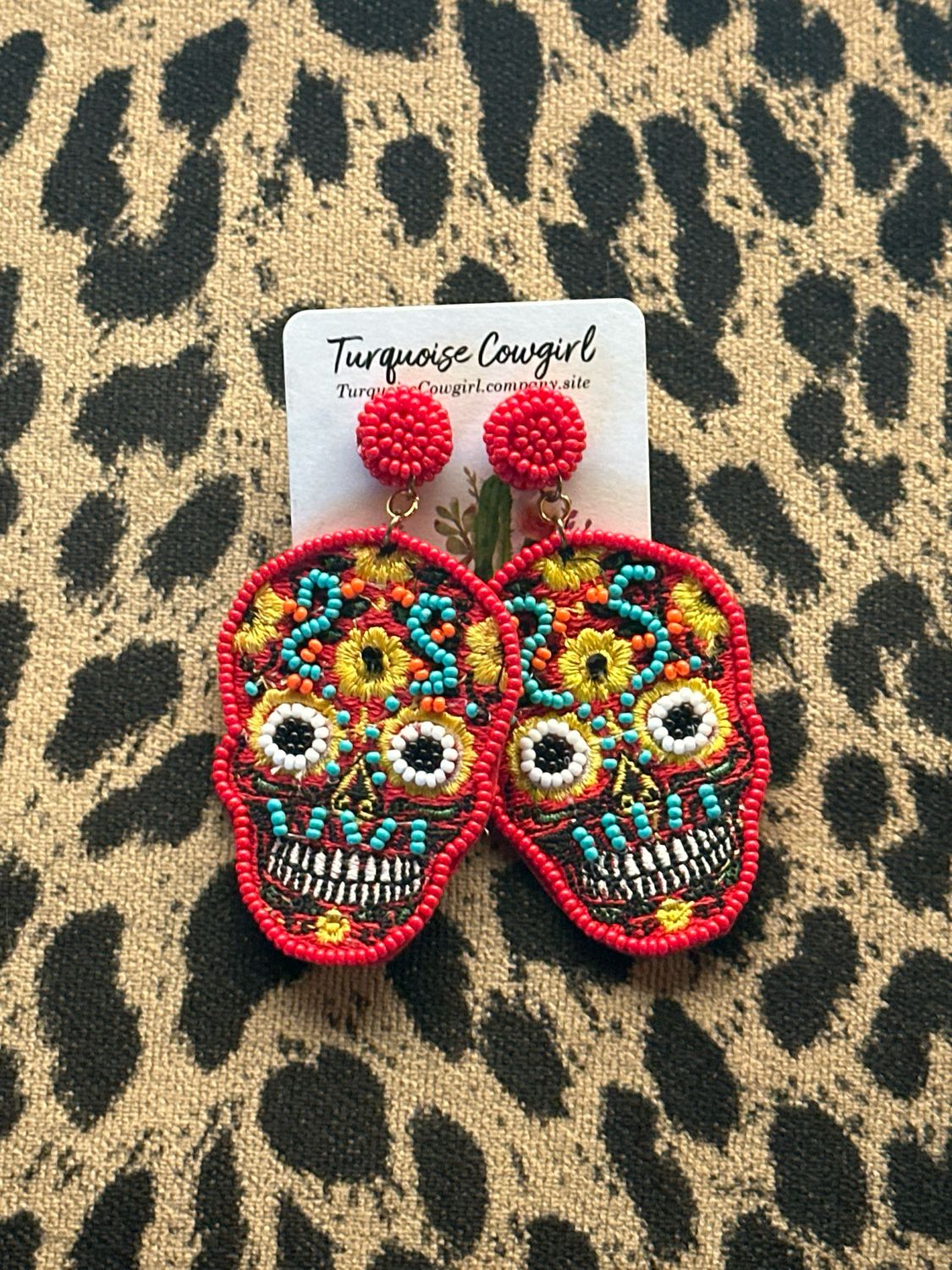 Sugar Skull-Red