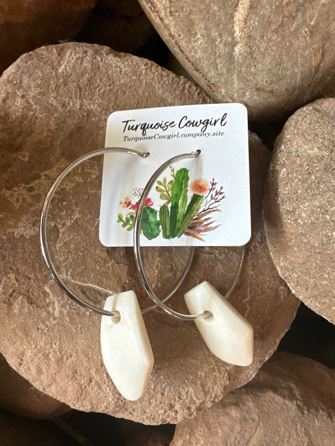 Beautiful Bone Dangles II