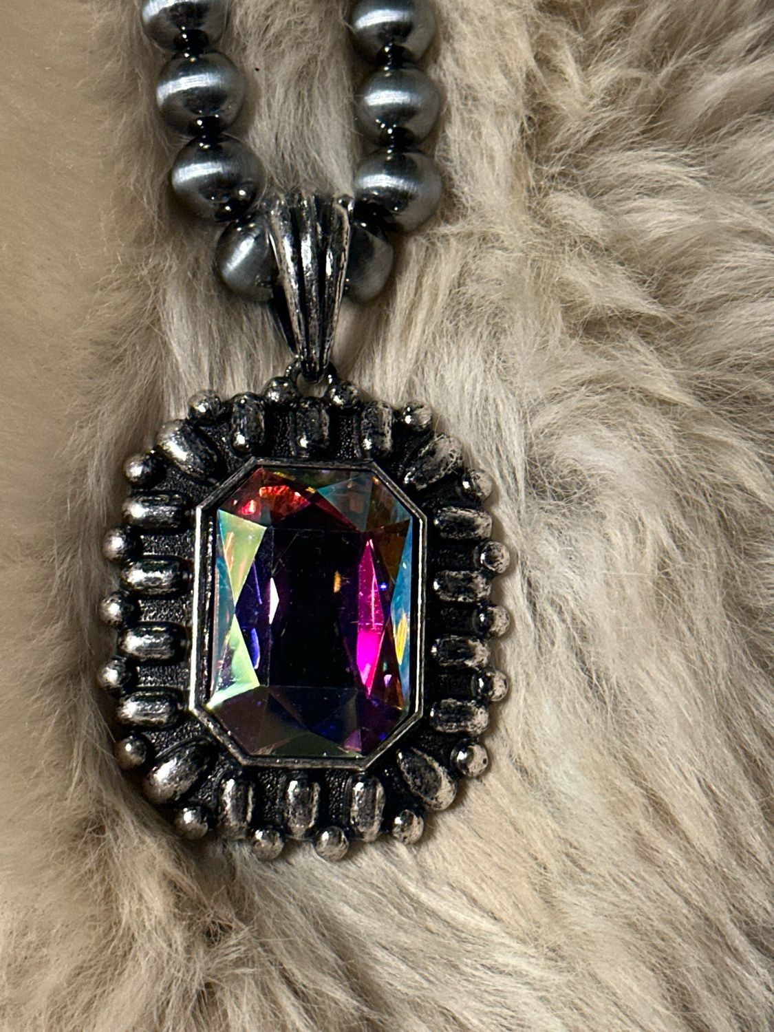 Big Daddy Rhinestone Necklace