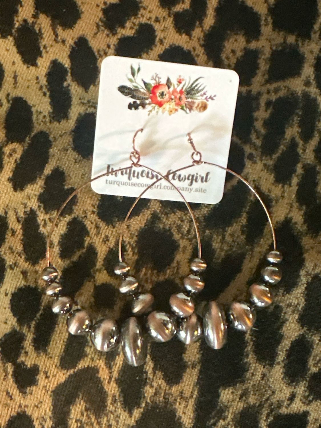 Big Copper Hoops