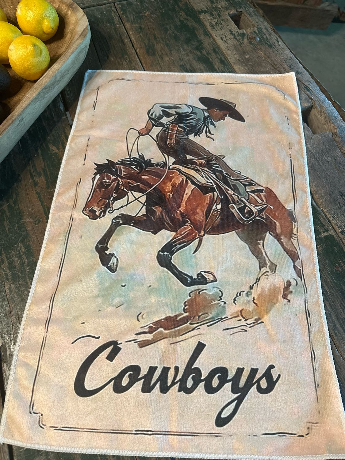 Cowboy Towel