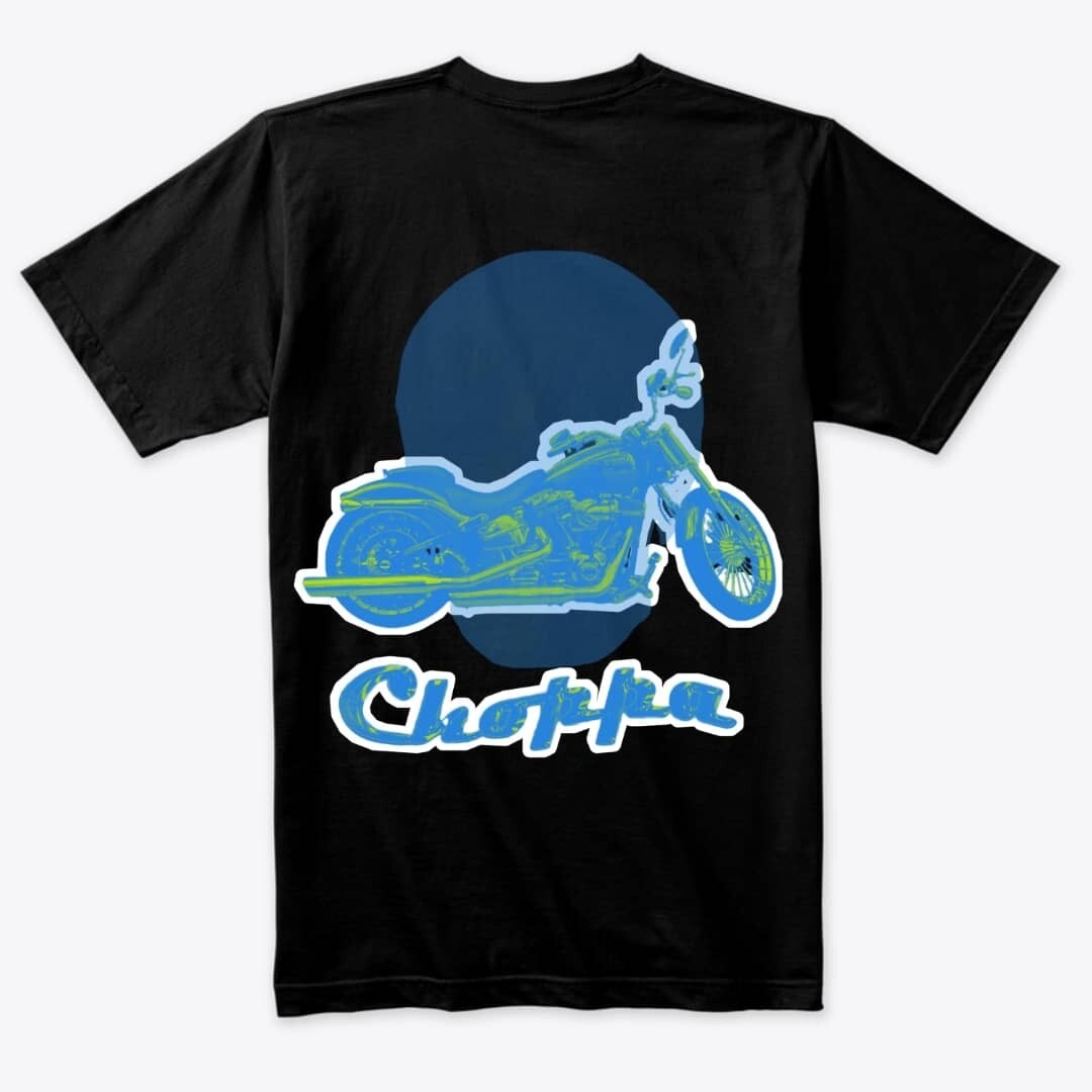 Metallic Giant Tee (Blue Print)