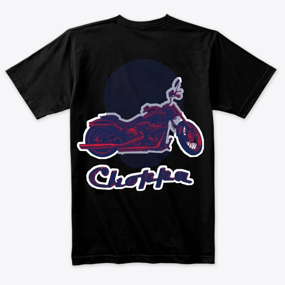 Metallic Giant Tee (Purple Print)