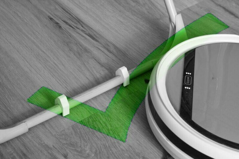 Saugroboter - Clip für
Wäschetrockner/Saugroboter Gadget