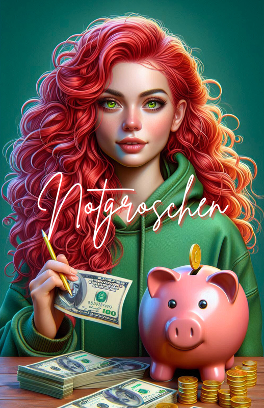 Dashboard Notgroschen Deckblatt Trennblatt Budget für den A6 Binder gedruckt mit Tracker Budgetieren Umschlagmethode