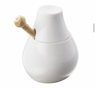 Dispensador de mostaza porcelana c/palito