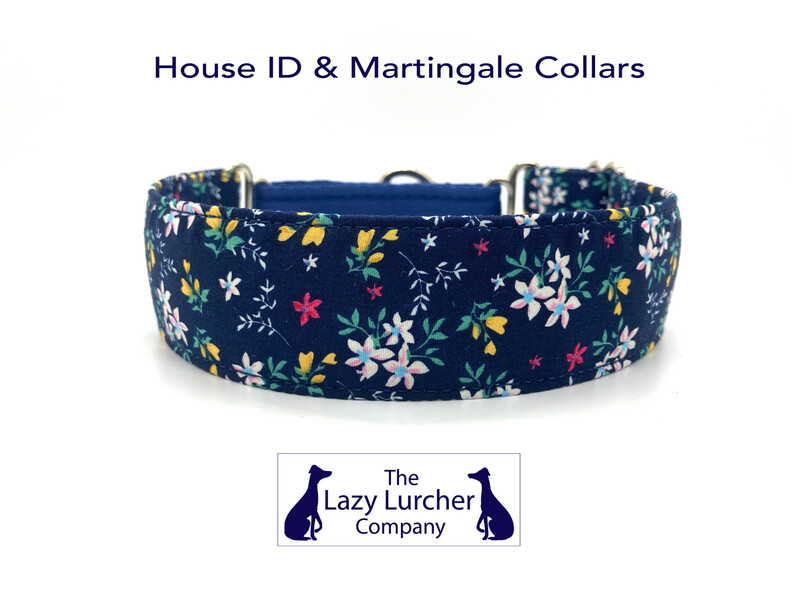 Navy Blue Floral