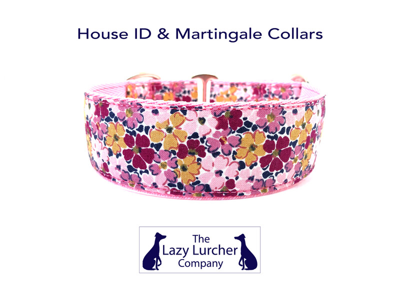 Spring  Into Pink Floral 1 MARTINGALE LEFT