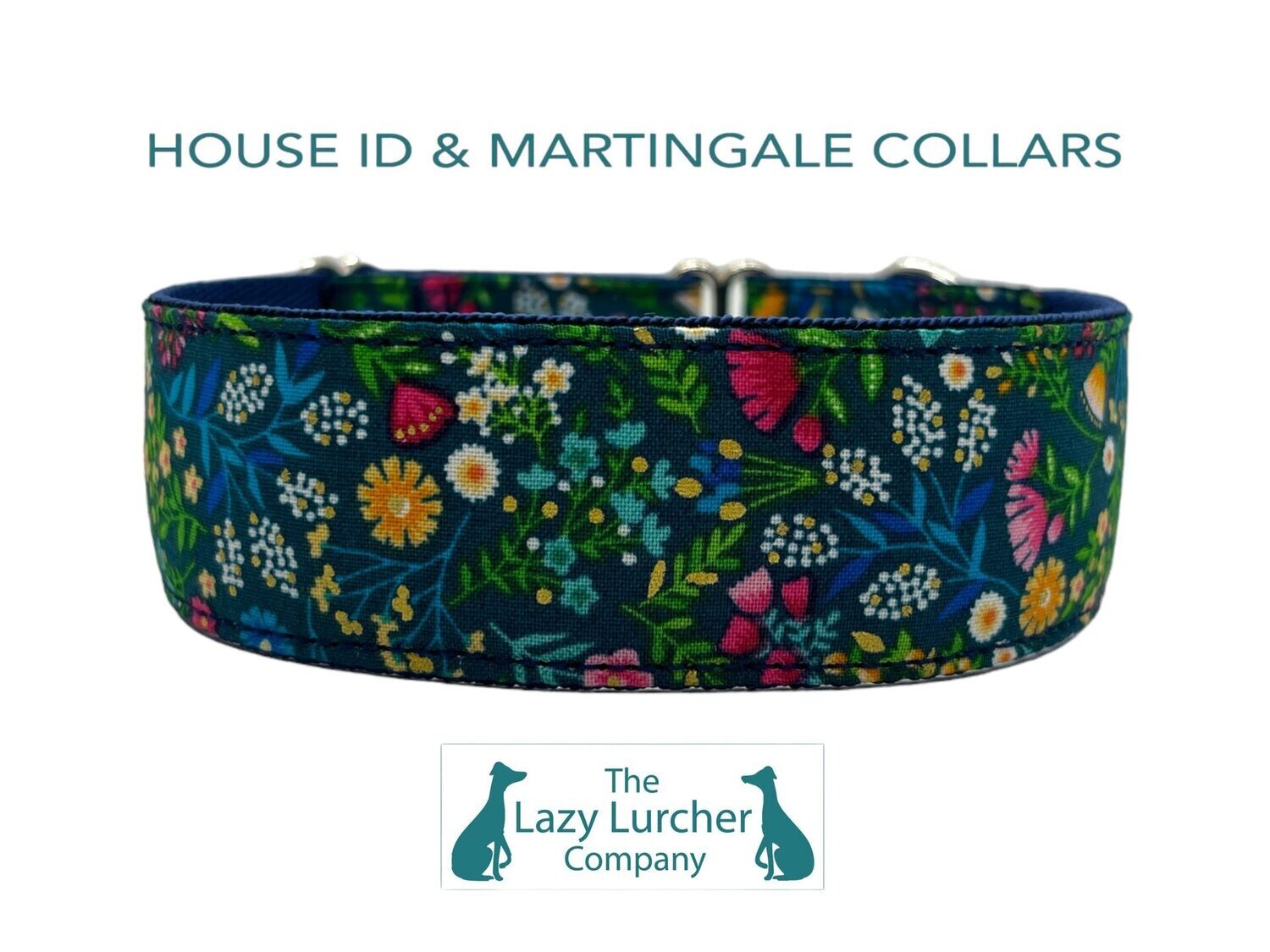 Liberty Navy & Green floral