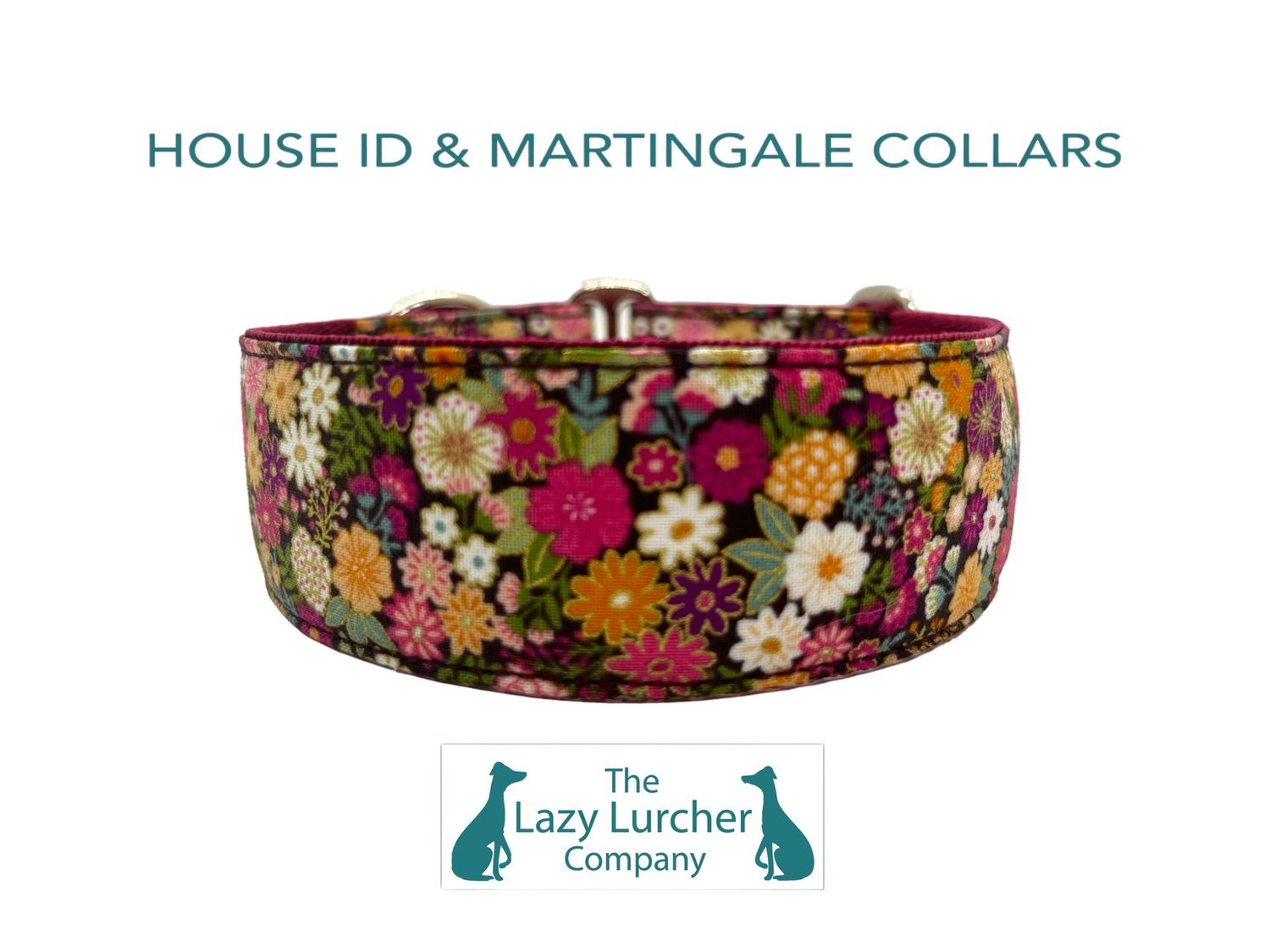 Liberty Burgundy Floral House collar Size 14-16