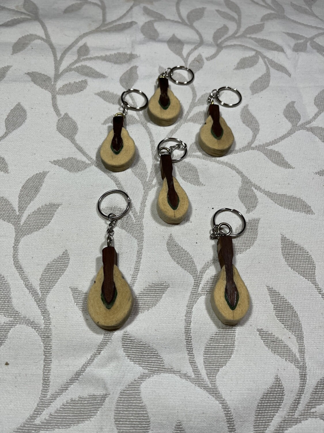 Piano key ring
