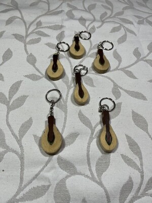 Piano key ring