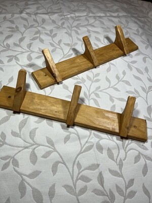 3 peg coat hook