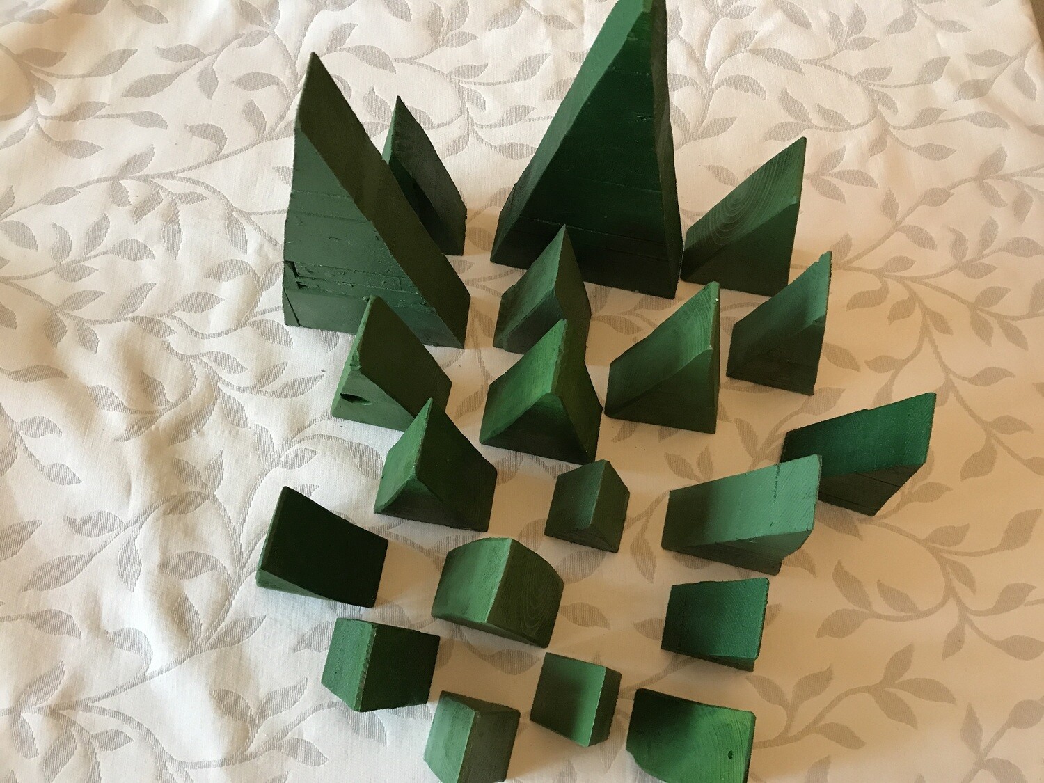 Wooden trees