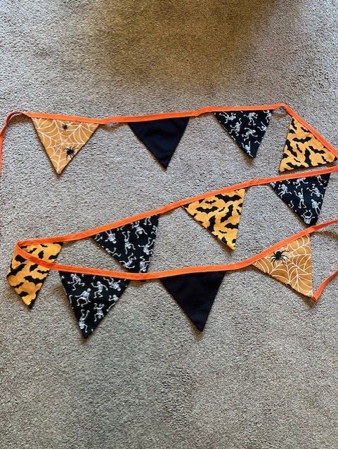 Halloween bunting