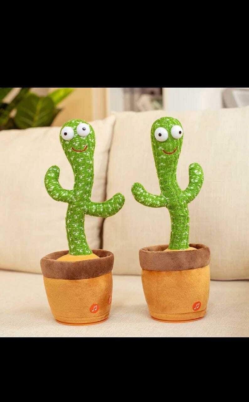 2021 HOT Kawaii Talking Toy Dancing Cactus Voice Doll Speak Talk Sound Record Repeat Toy Cactus Toys Children Kids Toy Gift