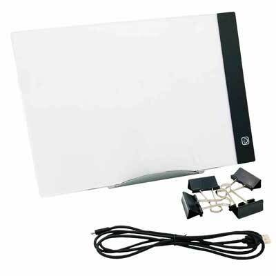 A4 LED Light Pad with Metal Stand